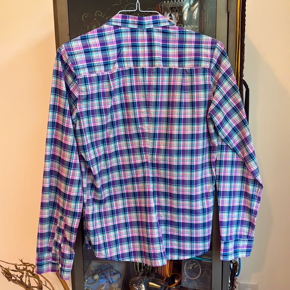 Frank & Eileen Barry plaid shirt, Medium - Picture 4 of 4